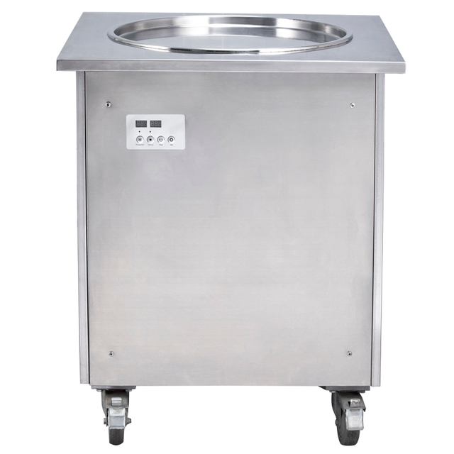 Máquina de helados fritos WF900-Y - Bandeja redonda única 500