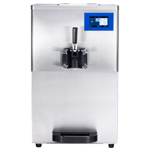 Congelador de servicio suave BQ115-1B con modo de espera, máquina de helado de refrigeración de tolva separada