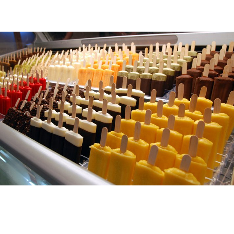 Comercial de fabricantes de paletas para una máquina de moldeo pequeña de helado automático
