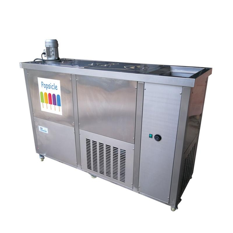 Máquina de paletas heladas BP-8BR - Compresor Embraco Aspera, producción por hora de 416 paletas heladas
